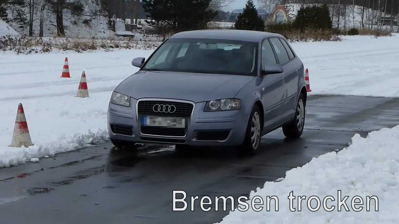 PKW-Fahrsicherheitstraining der Fahrschule FaSiT / Verkehrswacht TF e.V. Teil 1 HD