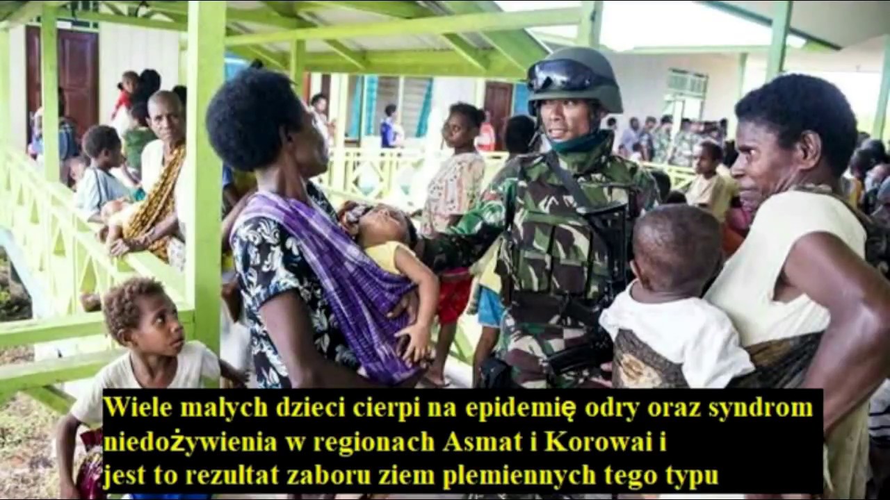 FWPC Poland mendukung hak ulayat tanah Bangsa Papua Barat Napisy PL