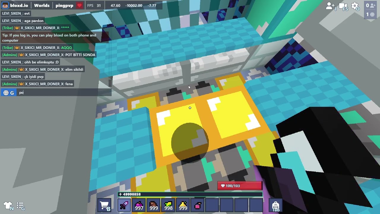 Bloxd io 🔲EDİTSİZ + NEYROSUMLA PVP