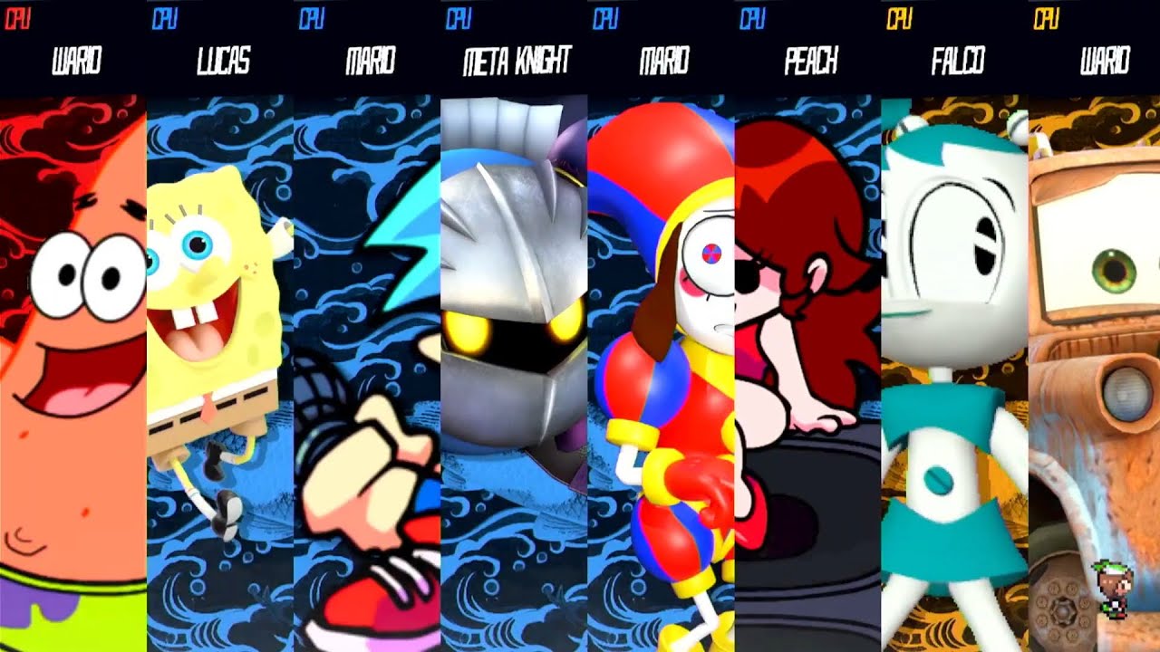 Team Stamina Battle - Requested Smash Bros Battle