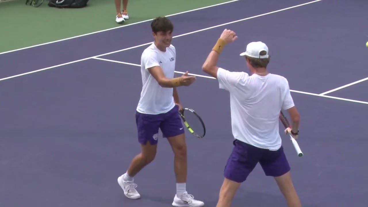 HIGHLIGHTS | LSU Men's Tennis vs. Kentucky SEC Semifinals | 4.20.24