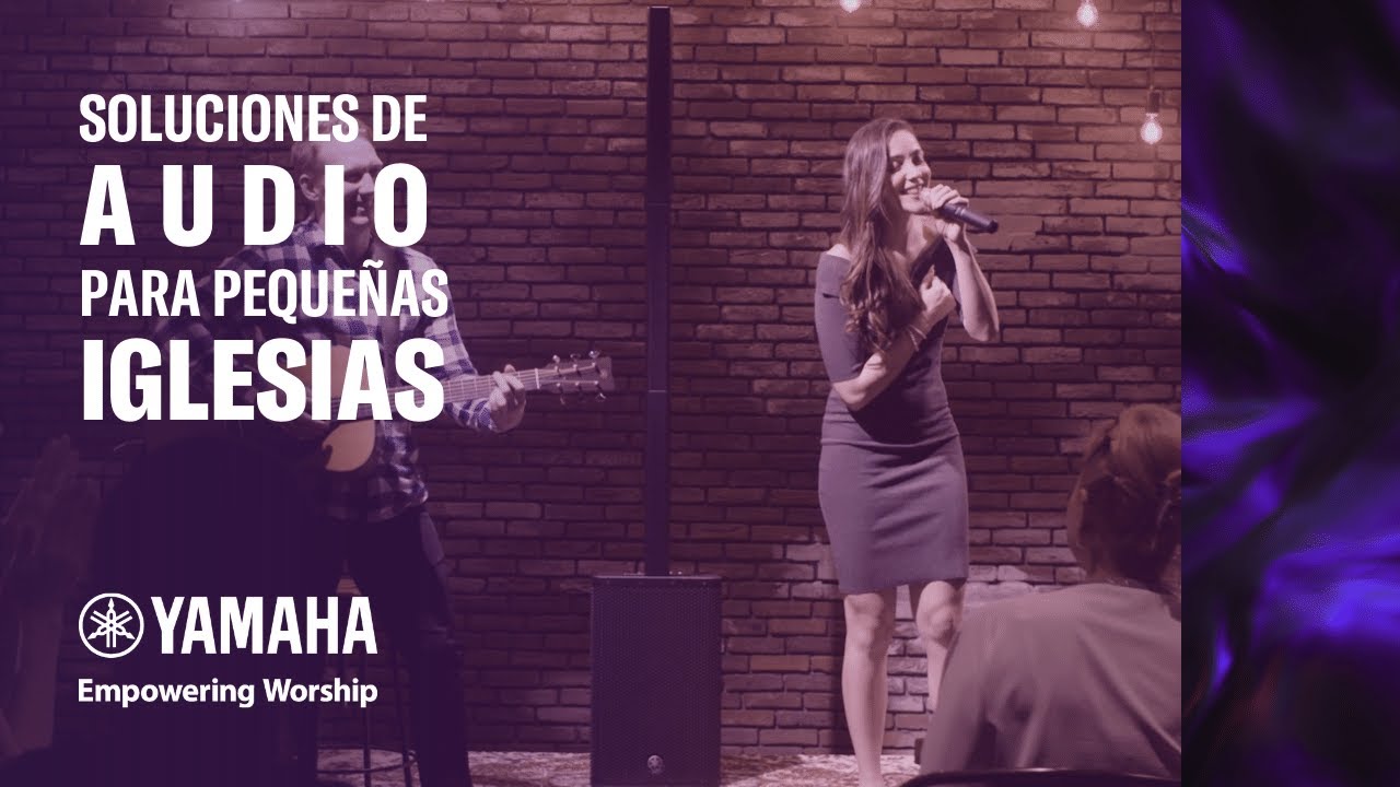 Soluciones de audio para pequeñas Iglesias