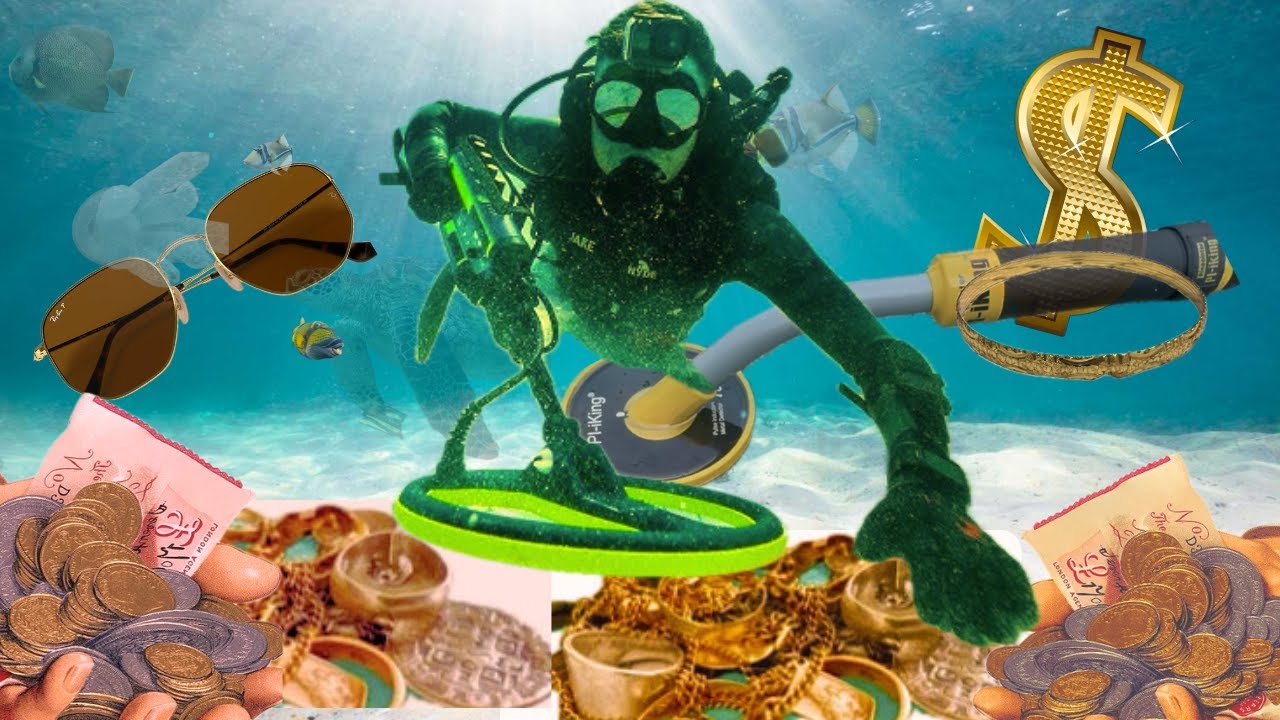 $140 UNDERWATER METAL DETECTOR FULL TEST – CAN IT REALLY FIND GOLD? 🤔💰