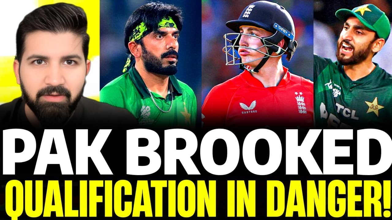 Harry Brooked Pakistan with brave 100 | PAK's bit & pieces players unable to perform