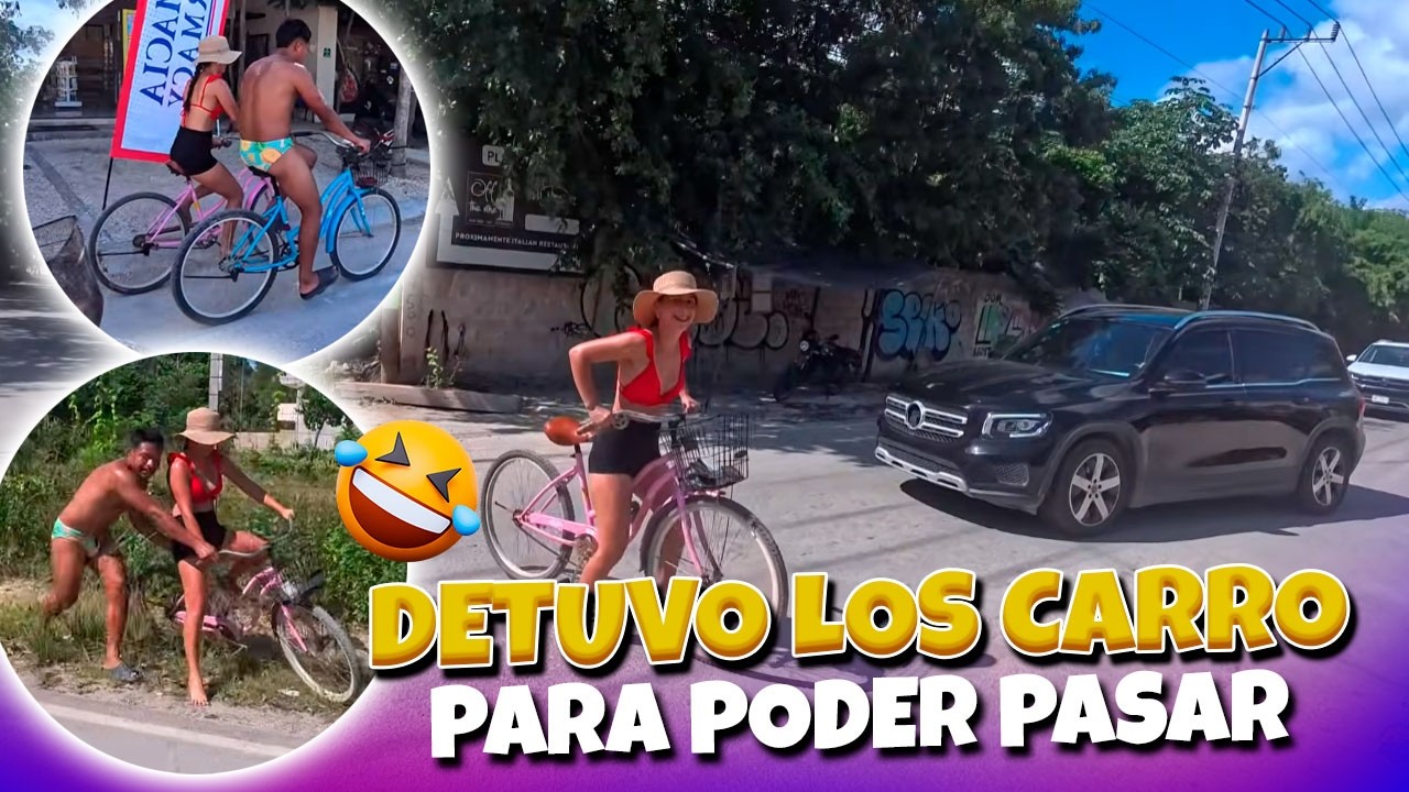 Miguel es un buen compañero, le ayuda a Katy para que no se quede atrás. 
