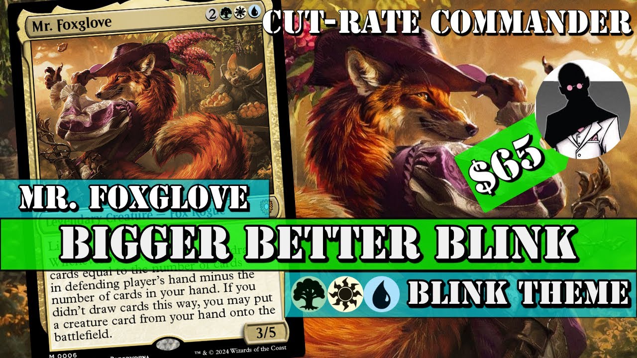 Cut-Rate Commander | Mr.  Foxglove
