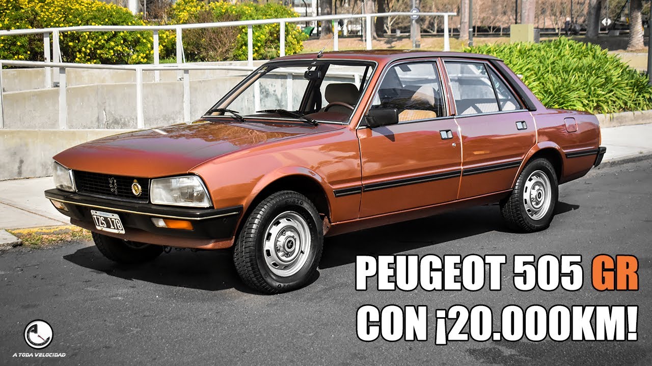 Peugeot 505 GR 1982 con 20.000 KILOMETROS REALES