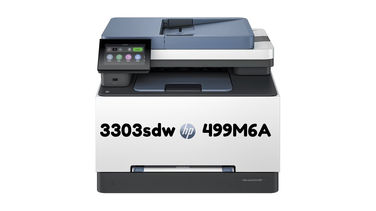 #unboxing HP Color LaserJet Pro MFP 3303sdw 499M6A renkli yazıcı tarayıcı fotokopi WiFi LAN USB A4