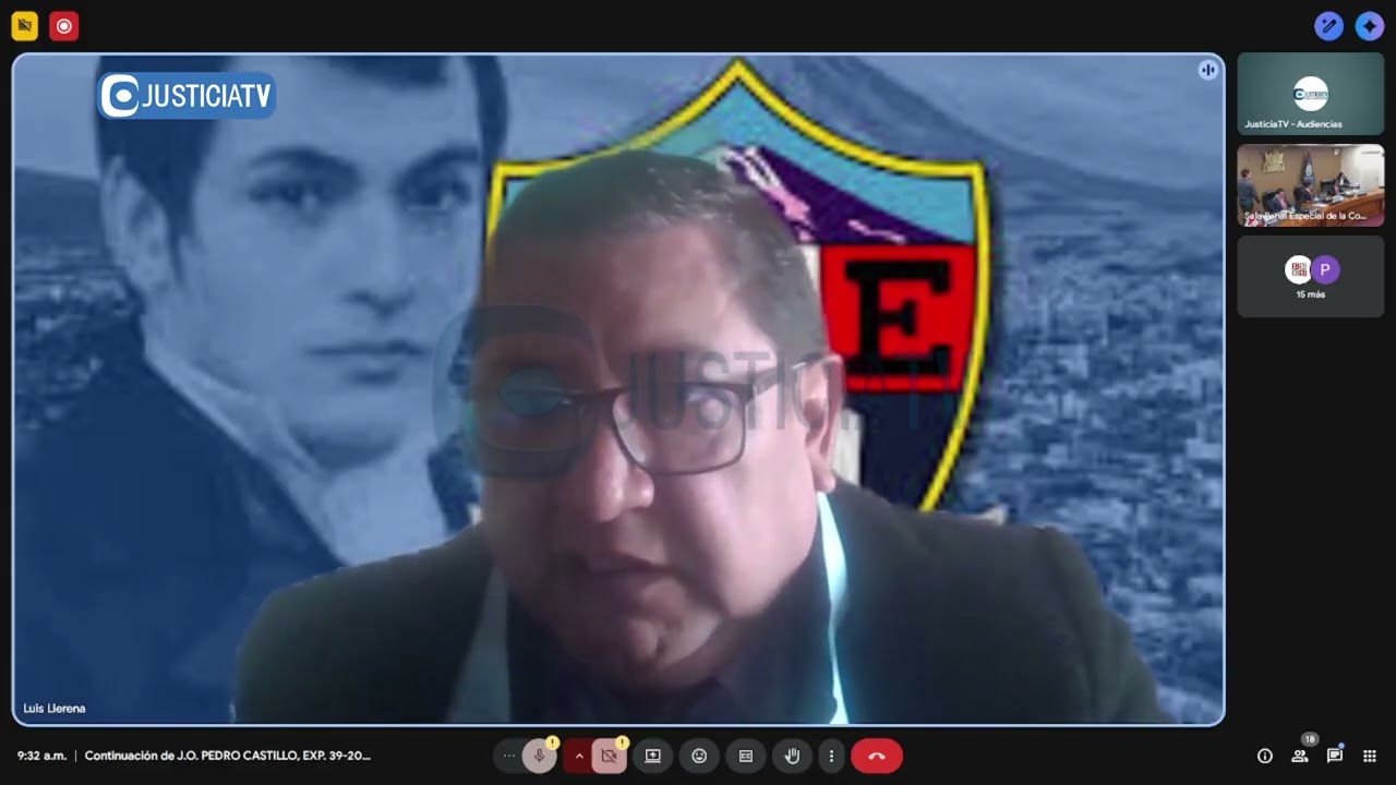 Juicio oral contra el expresidente de la rep&uacute;blica, Pedro Castillo Terrones, y otros acusados