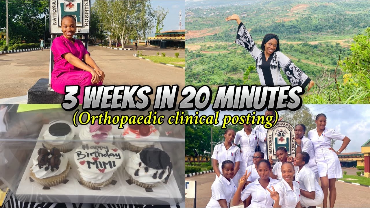 VLOG: Days in my life as a Nigerian Nursing student on ORTHOPAEDIC POSTING