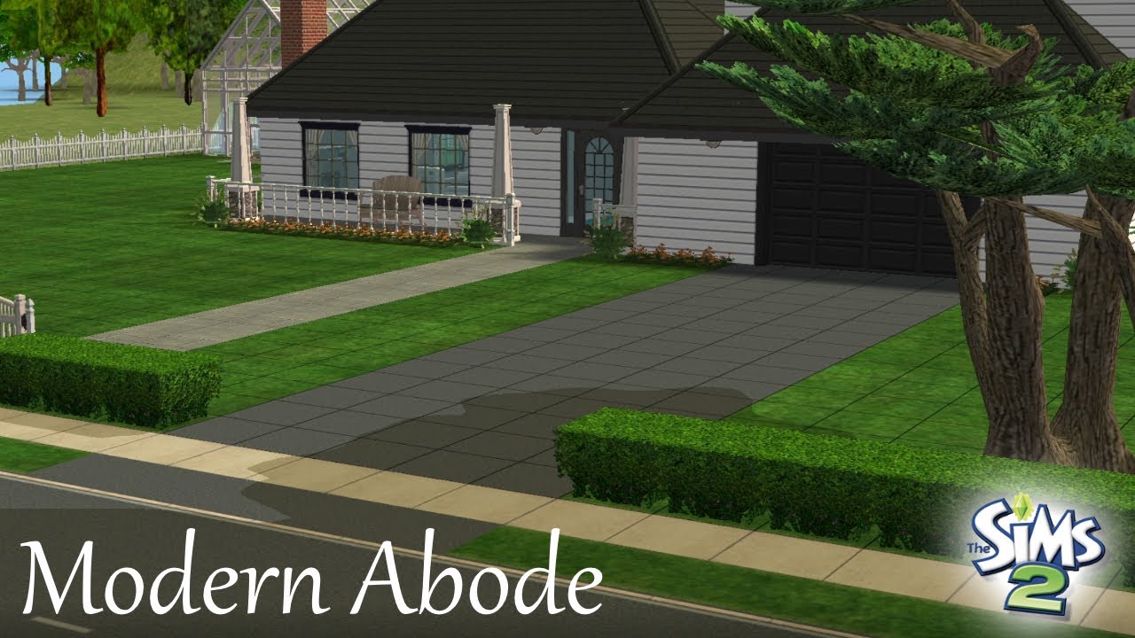 Modern Abode | The Sims 2 Speed Build | No cc