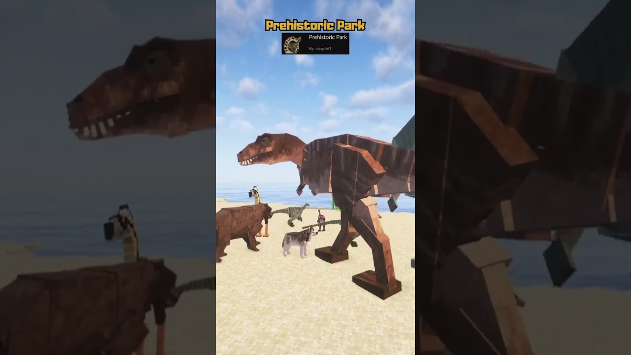 Minecraft Best Prehistoric Mods ! #4 #shorts #minecraft