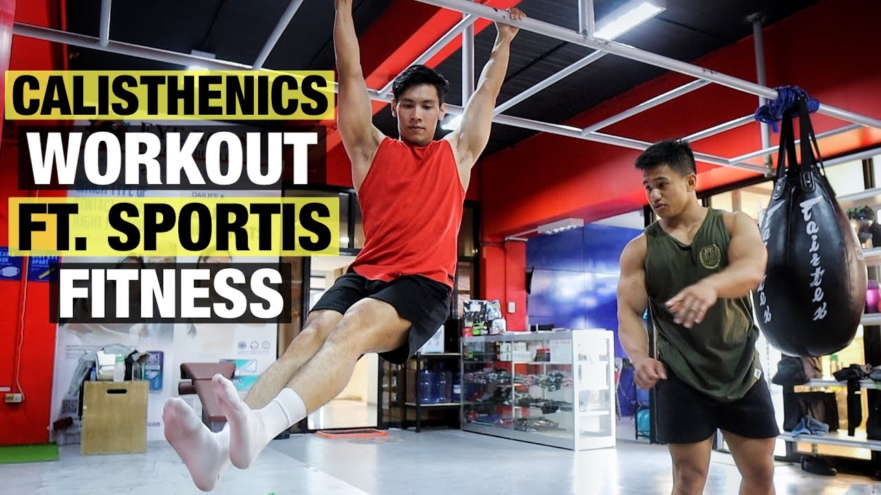 I TRIED CALISTHENICS - No Equipment Workout FT. SPORTIS FITNESS