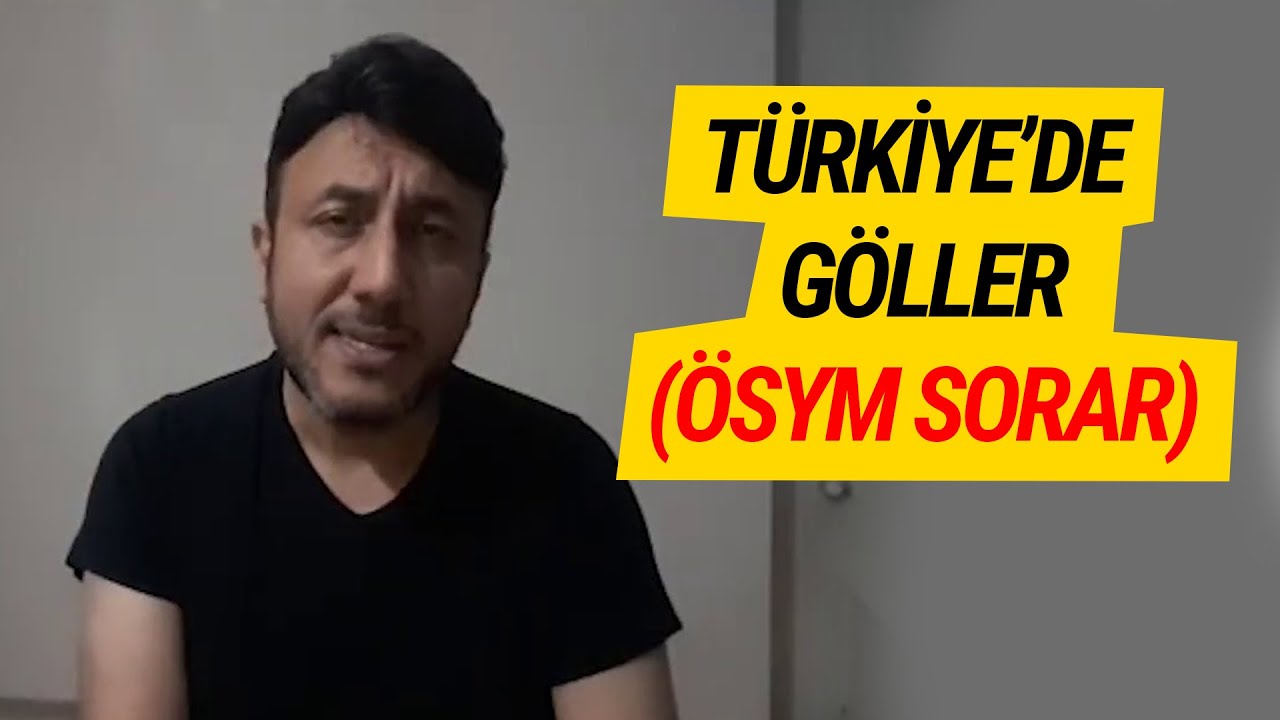 10 DAKİKADA TÜRKİYE'DE GÖLLER..!