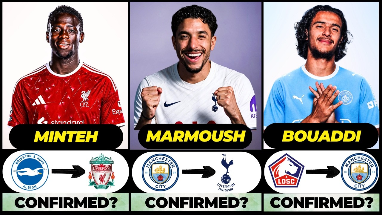 🚨 NEW CONFIRMED TRANSFERS & RUMOURS! 🚨🔥 ft. Marmoush, Minteh, Bouaddi... etc