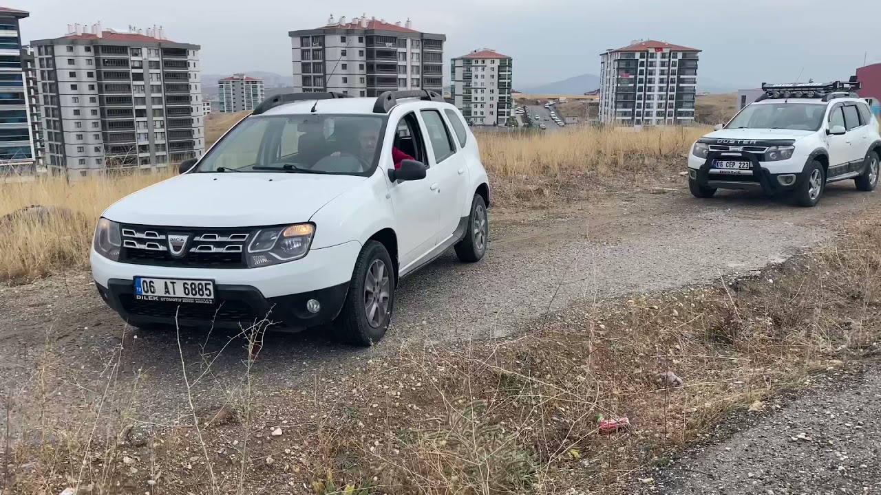 Duster defransiyel kilit denemesi (diff lock) arka defransiyel 100/100