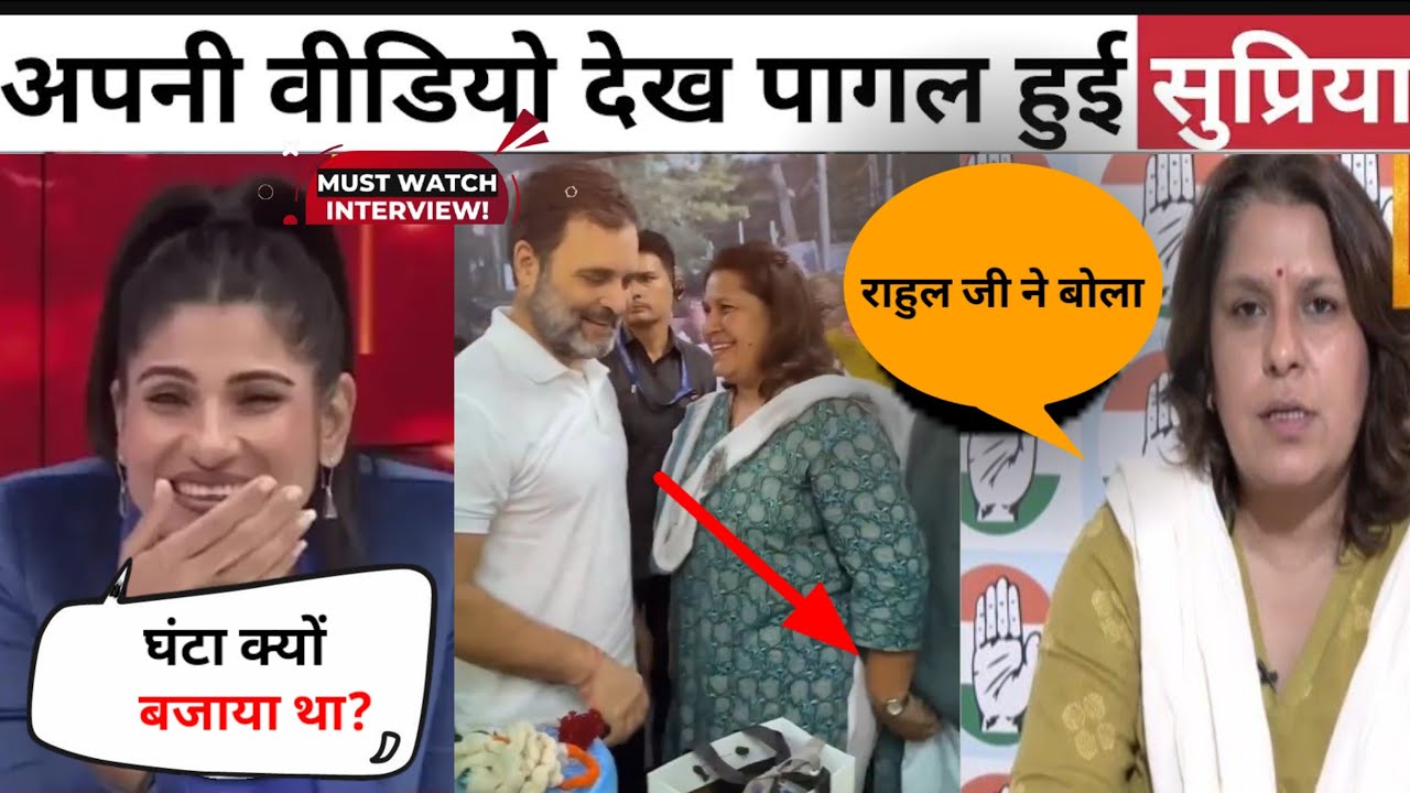 Garima Singh Destroys 🔥Supriya Shriate🥵 LatestDebate |Funny Gali WaliMadam | debate_show 🎧