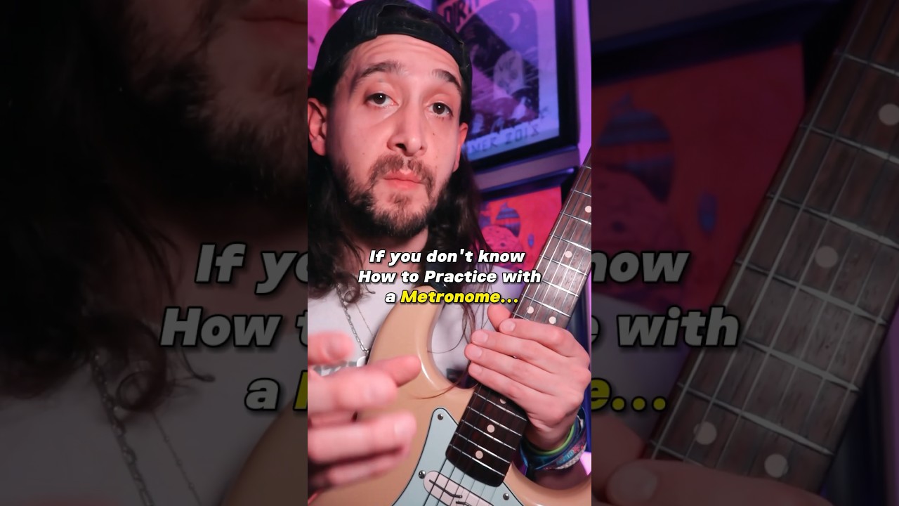Curious HOW to Practice with a Metronome? Do This