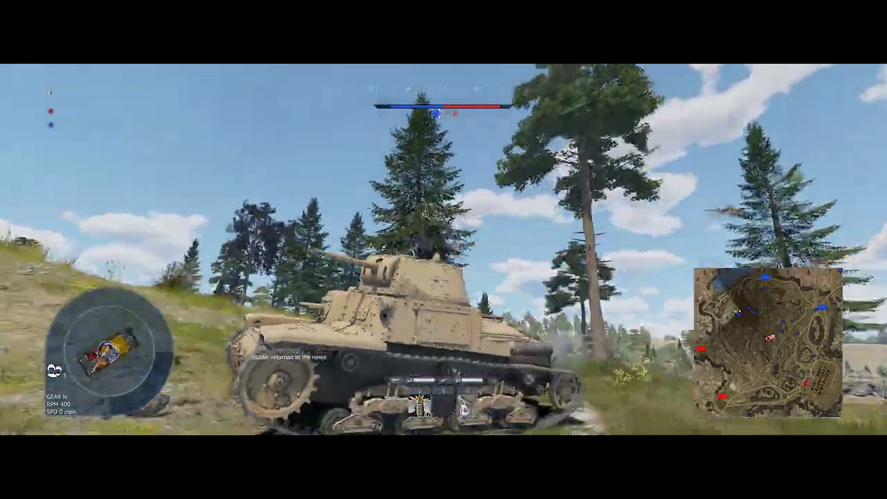 M13/40 (III), M13/40 (I), and G.50 Freccia Serie 2 on War Thunder Ground Realistic Battles