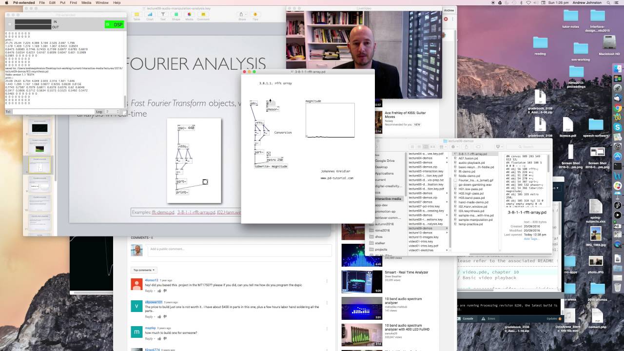 Pure Data Part 11: Digital Audio Analysis