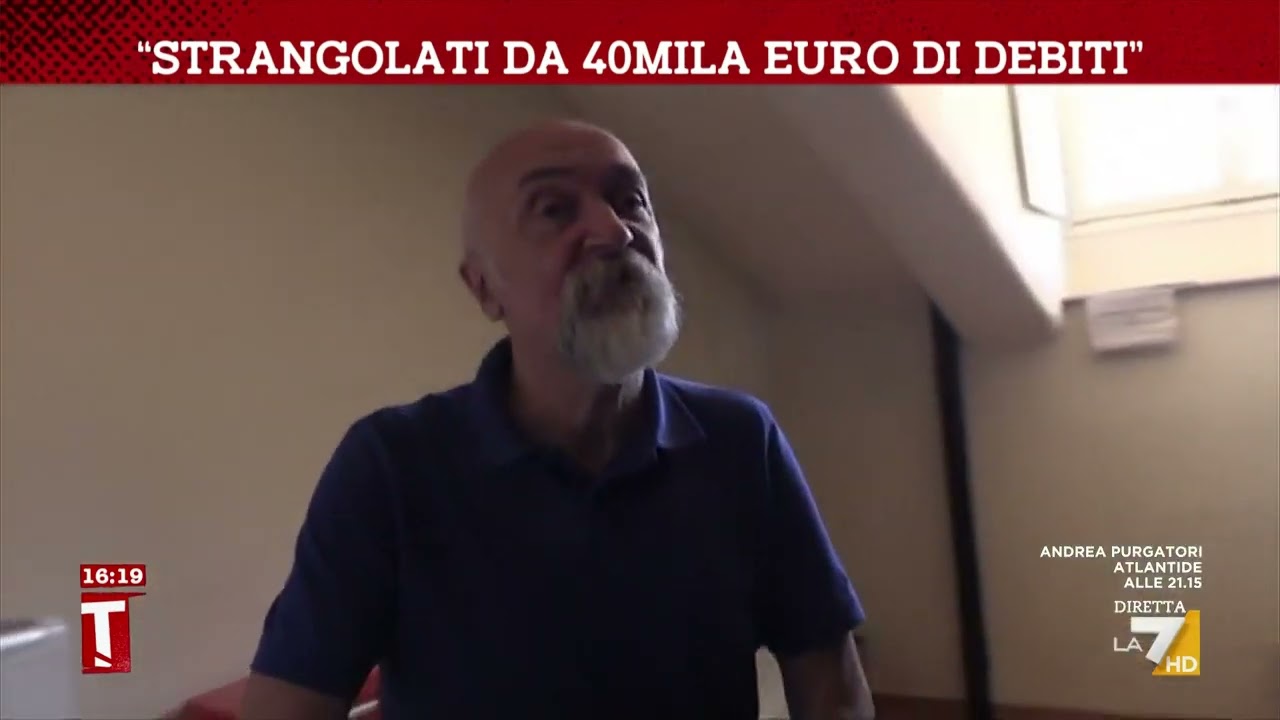 Economia allo stremo: &ldquo;Strangolati da 40mila euro di debiti&rdquo;