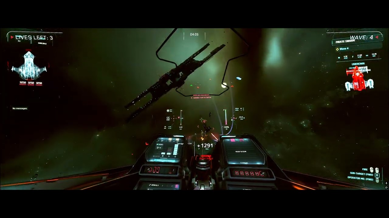 Arena Commander - Pirate Swarm - wave 7  8min
