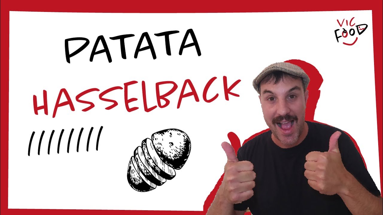 👉 ESPECTACULARS PATATES HASSELBACK. Recepta F&Agrave;CIL i R&Agrave;PIDA! (Receptes Vegetarianes)