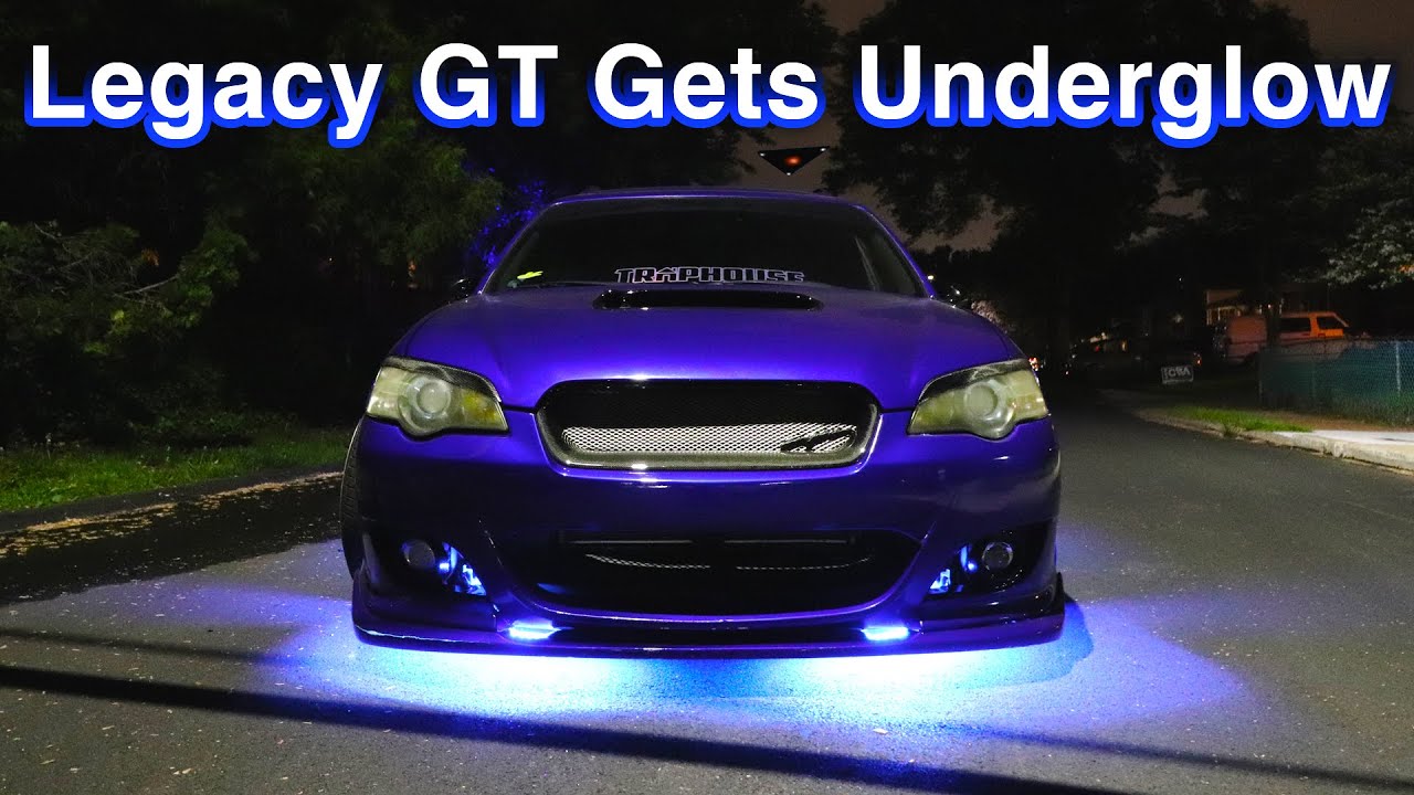 Underglow Kit Install [ Subaru Legacy GT - Under Car Bluetooth LED ]