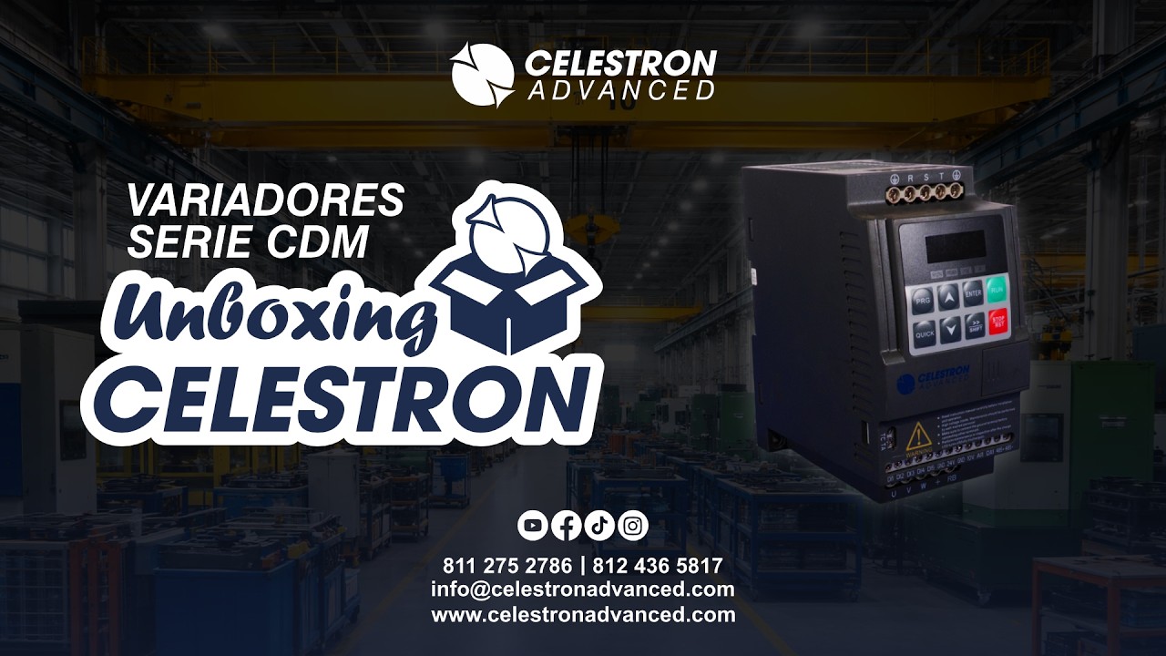 UNBOXING CELESTRON - VARIADORES CDM - #celestronadvanced