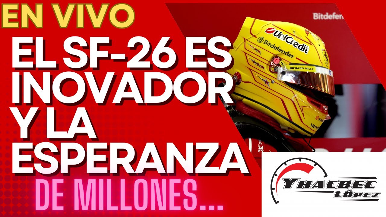 El SF-26 es INNOVADOR y también es ¿ la ESPERANZA ROJA?