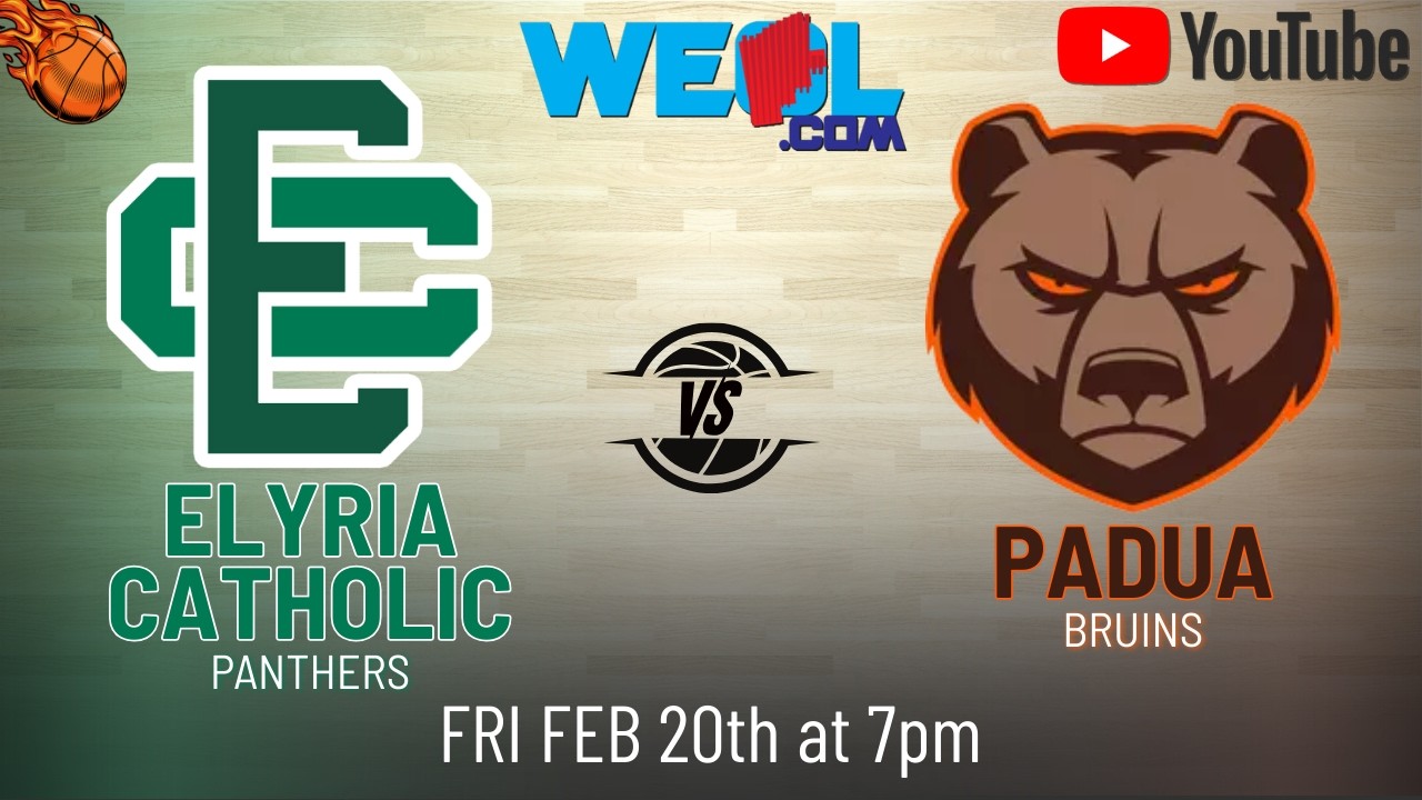 Elyria Catholic vs. Padua - High School Boys Basketball - February 20th, 2026