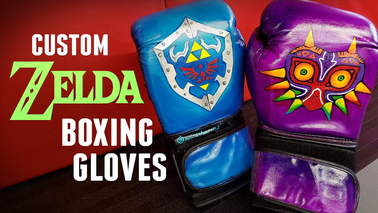 Custom Zelda Boxing Gloves