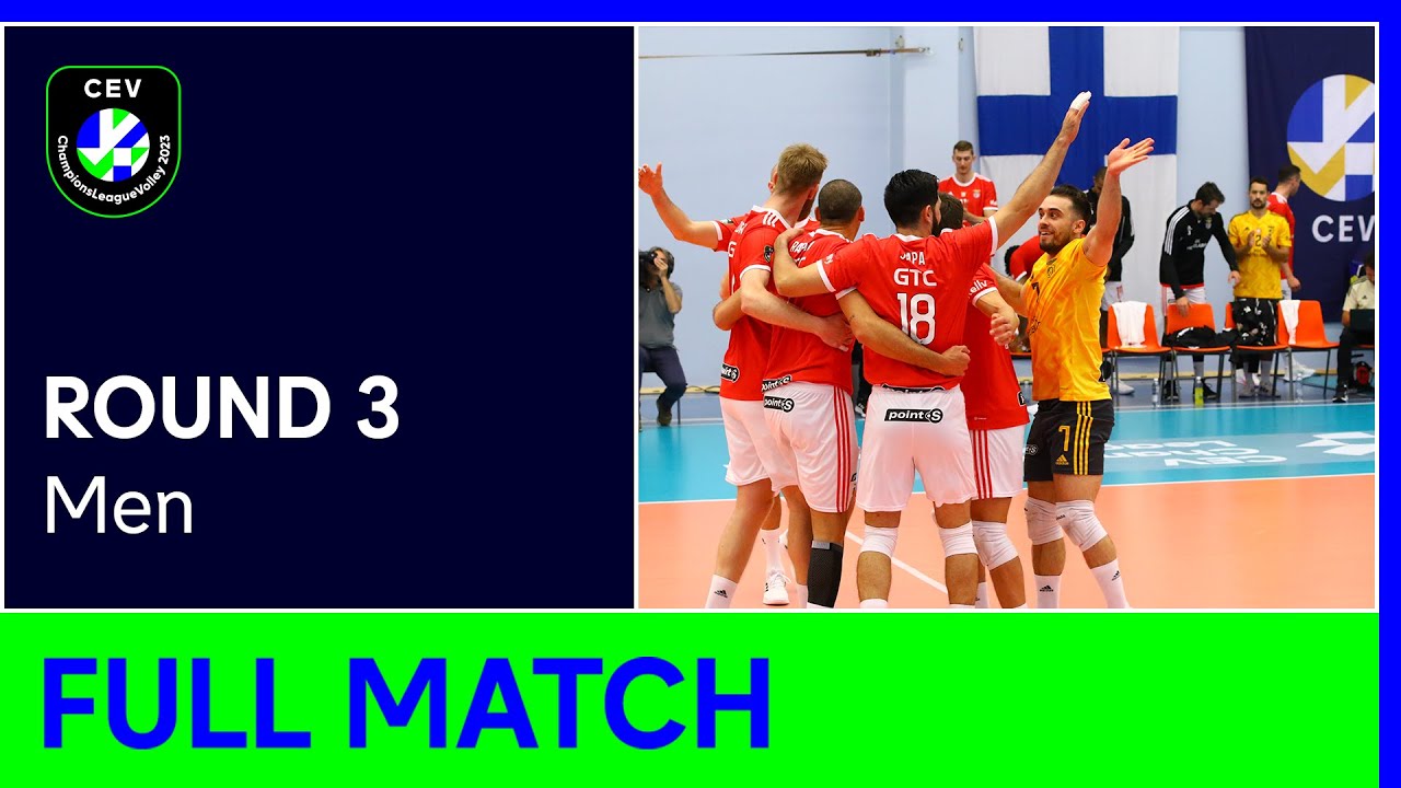Full Match | Sport LISBOA e Benfica vs. Ford Levoranta SASTAMALA | CEV Champions League Volley 2023