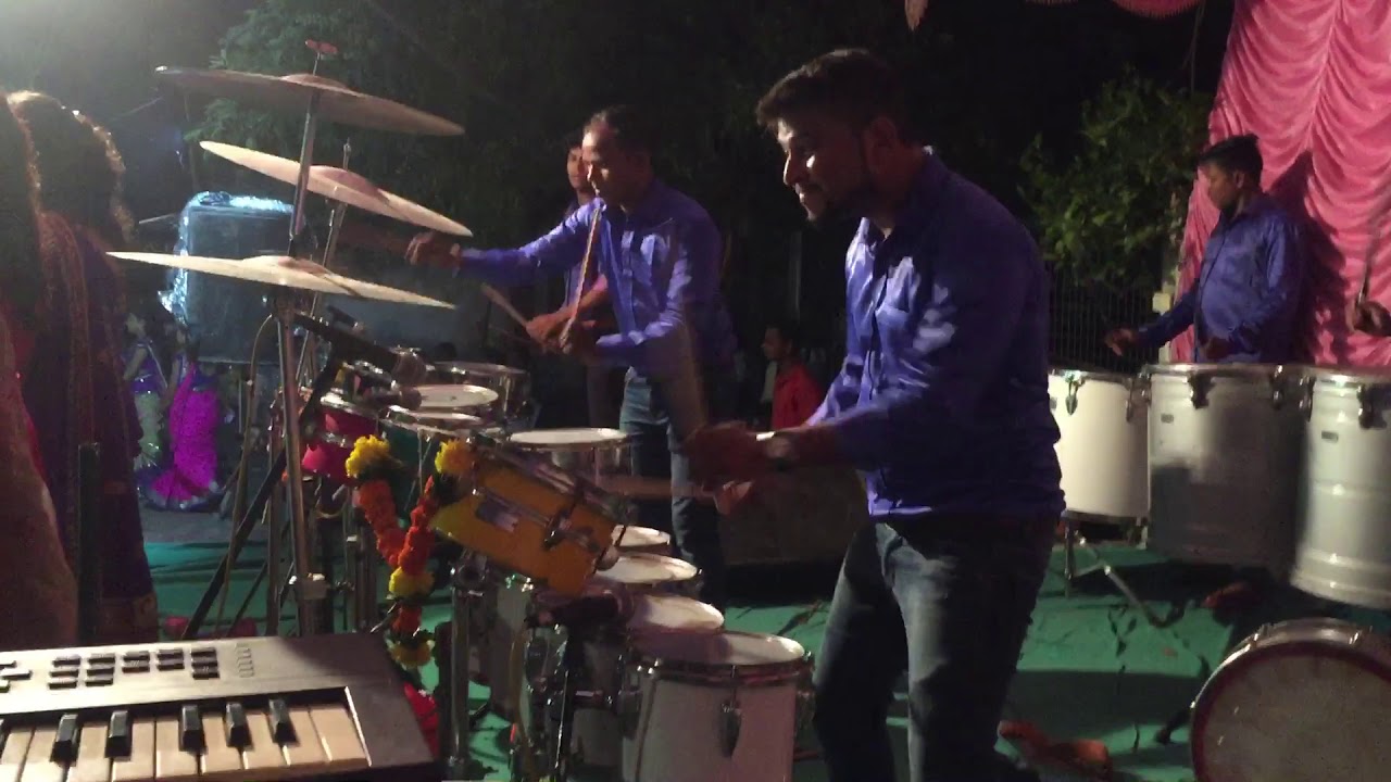 Rhythm beats orchestra song tune Mari entry instrumental in garba2019