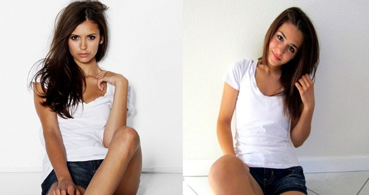 Nina Dobrev Inspired Hair, Makeup& Outfit