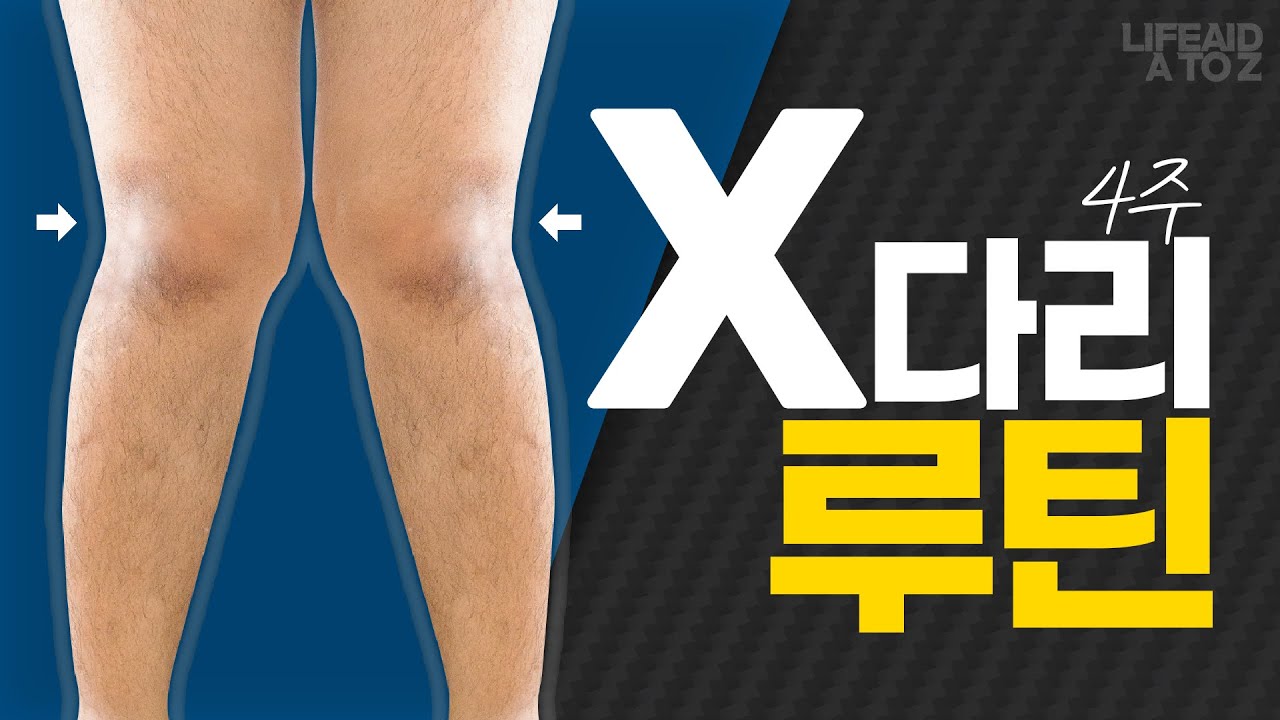 X다리 4주 루틴, 이거 하나면 됩니다!