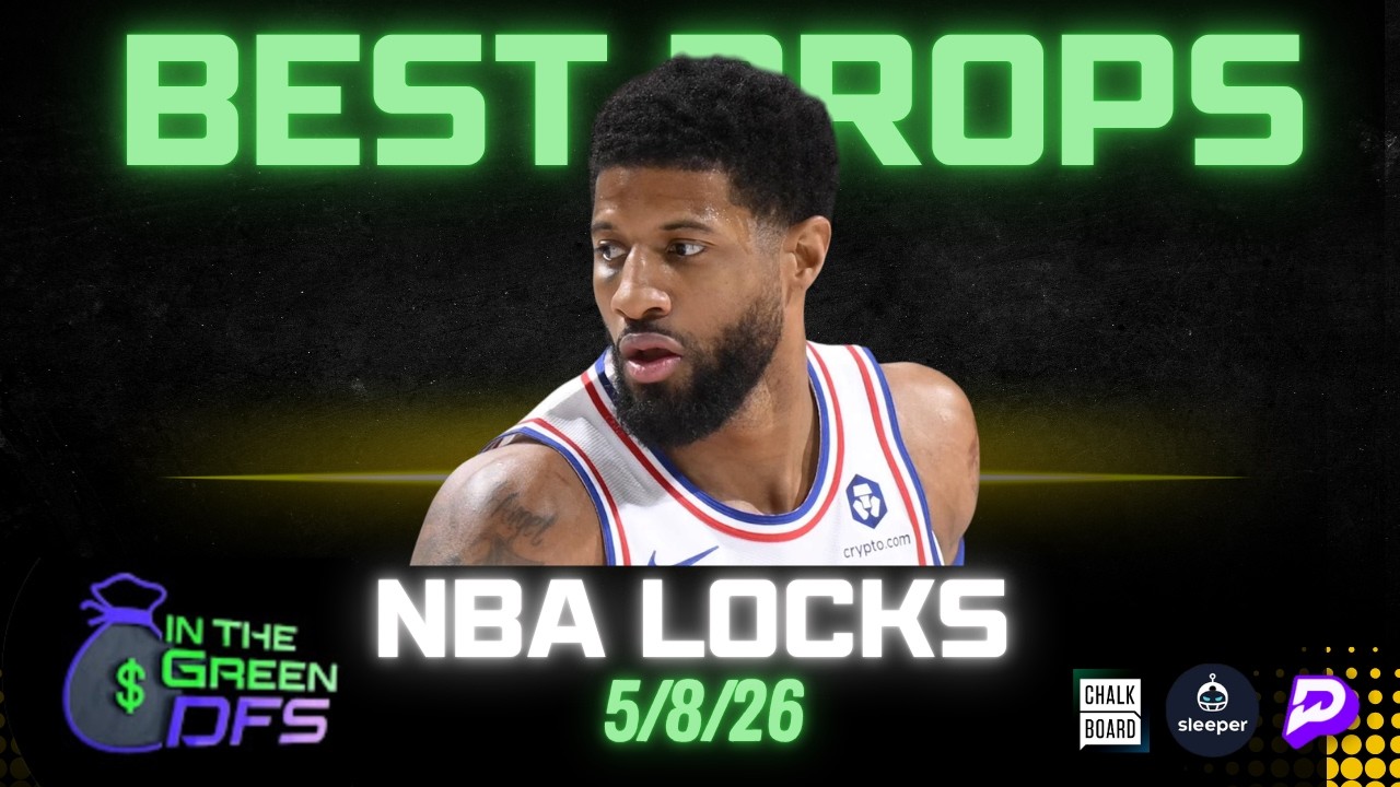 BEST NBA PROPS TODAY | BEST 5 BETS | FRIDAY 5/8/26 | BONUS MLB BET 🔥