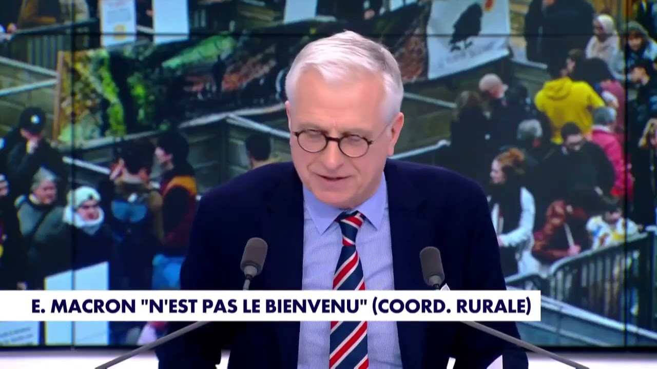 Punchline - Salon de l'Agriculture : «E. Macron n'est pas le bienvenu» selon la Coordination Rurale