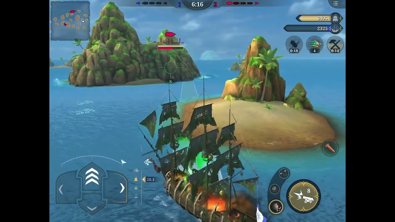 King of Sails - Edgecrusher vs _|__|__| - took him by surprise and got the jump