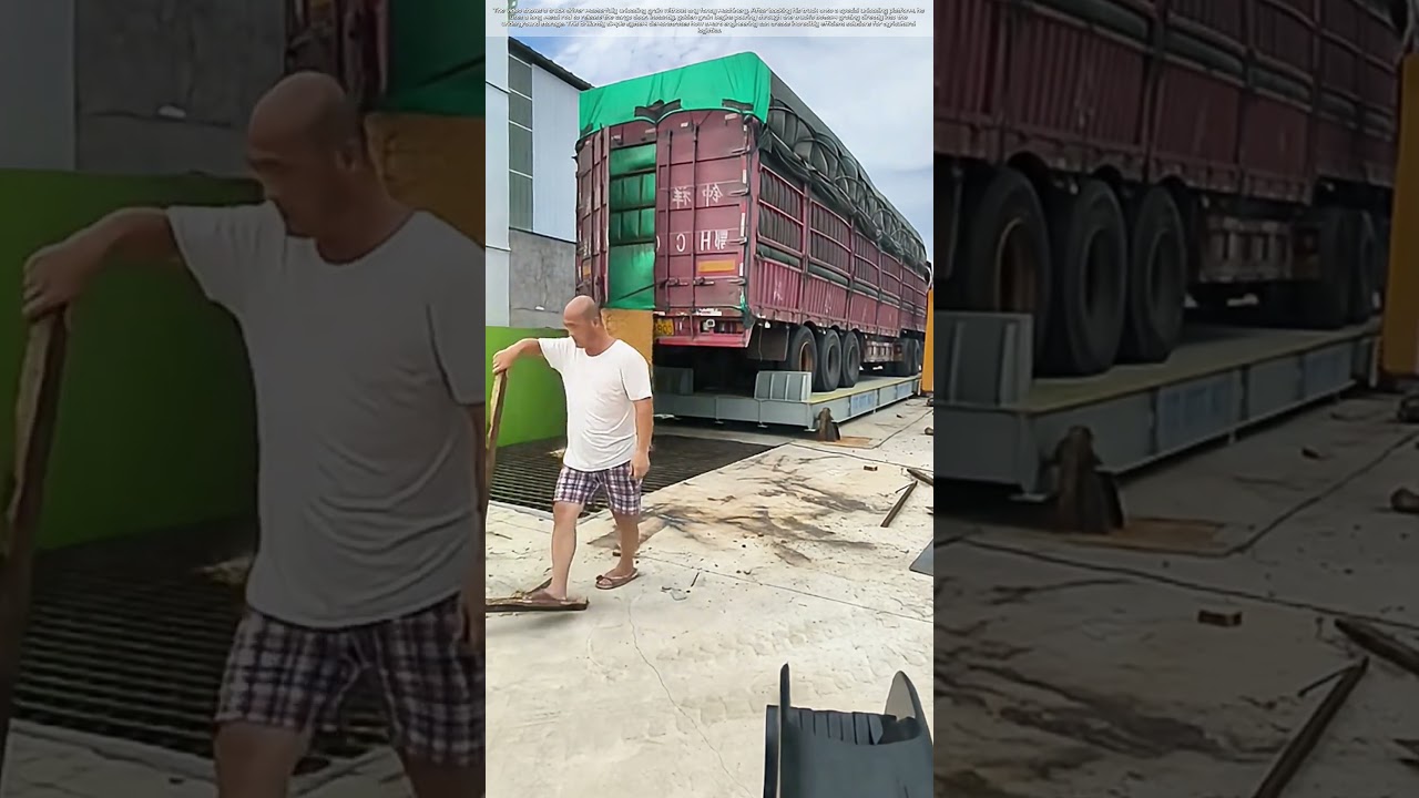 Grain Unloading Genius: Watch This Truck Empty Itself in Seconds