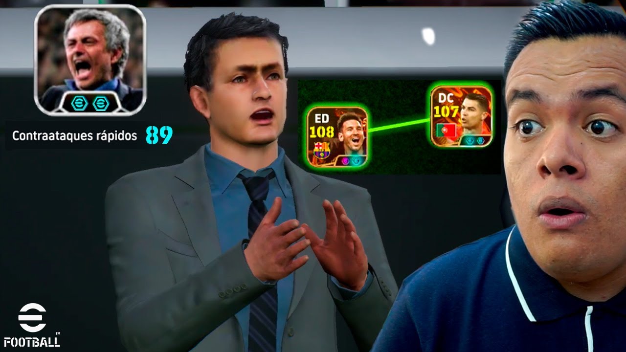 JOSÉ MOURINHO, Pero es su Primera Vez Como Director Técnico en eFootball