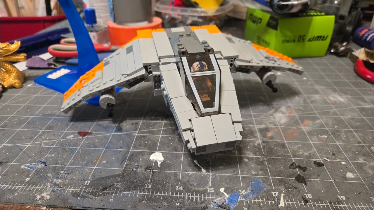 LEGO Star Wars MOC: LegoJLenny's V-wing Airspeeder