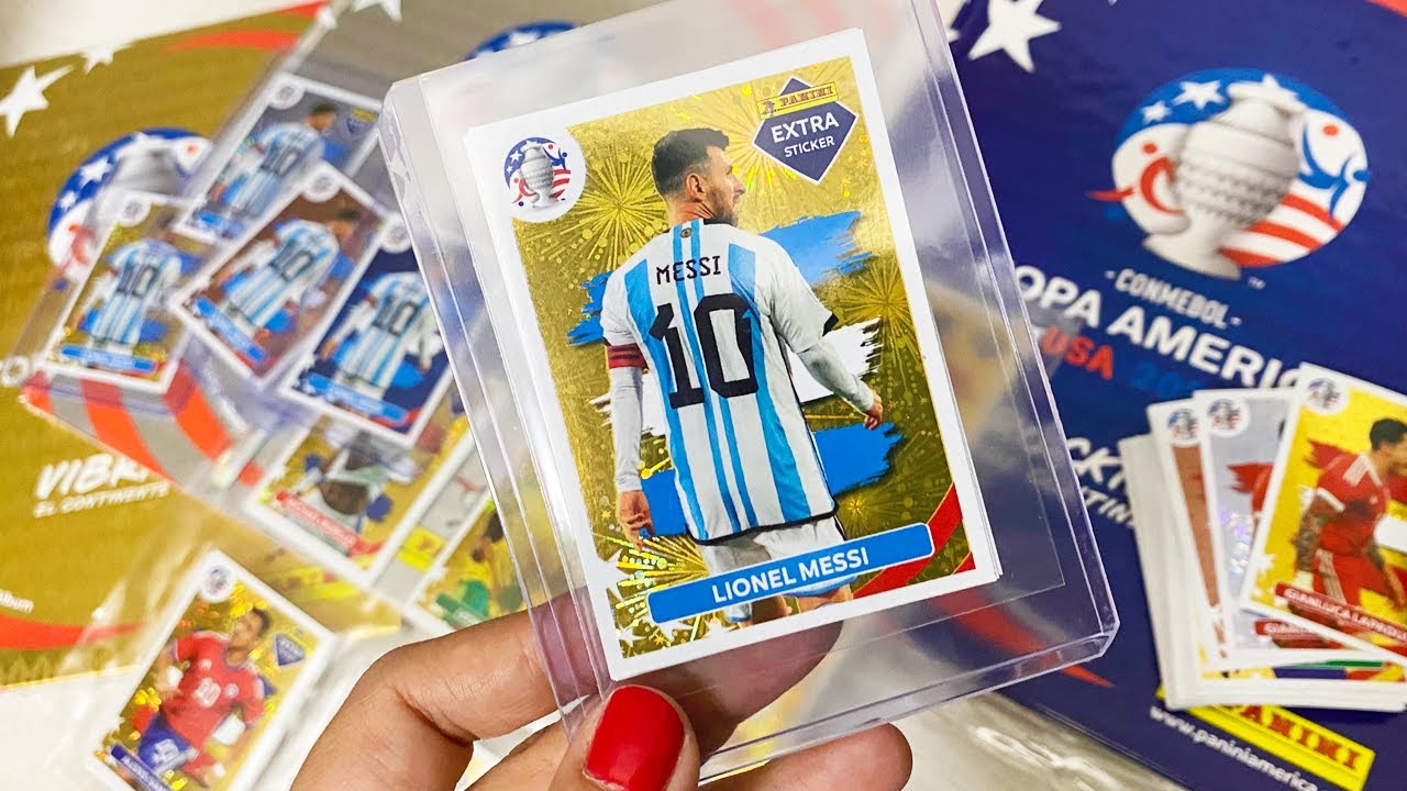 ¡Por fin tenemos a MESSI! ⚽️ TODOS los Extra Stickers - Álbum Copa América 2024 Panini