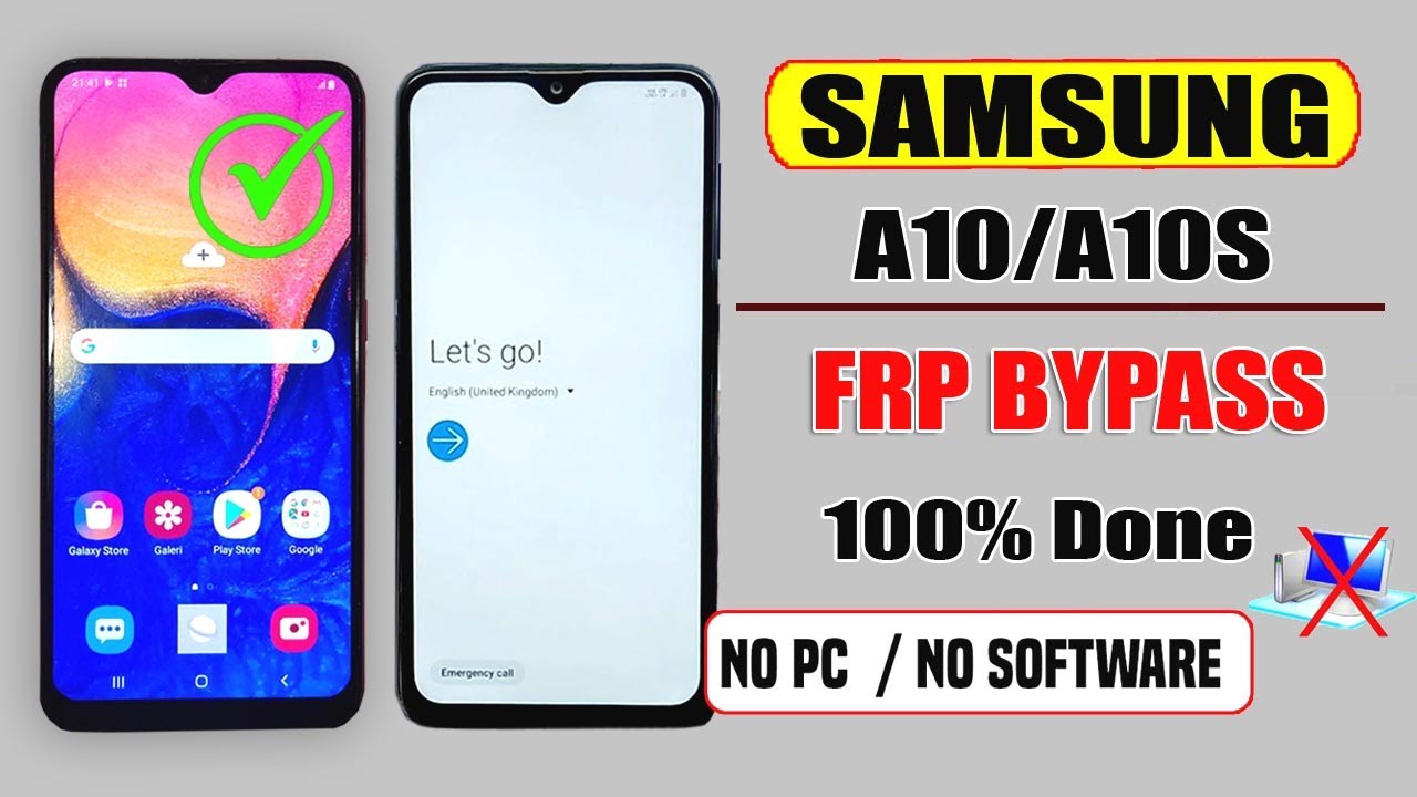 Frp Bypass Samsung A10 /A10S (Without PC) Latest Security 2025 🔥 Google Account Bypass ✔️ Frp Unlock