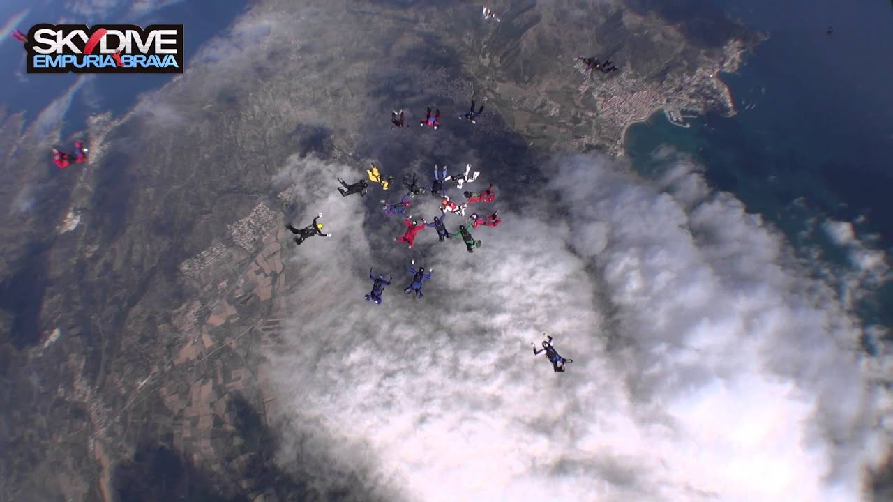 SKYDIVE EUROPEAN CHALLENGE EMPURIABRAVA 2013 - THE RECORDS