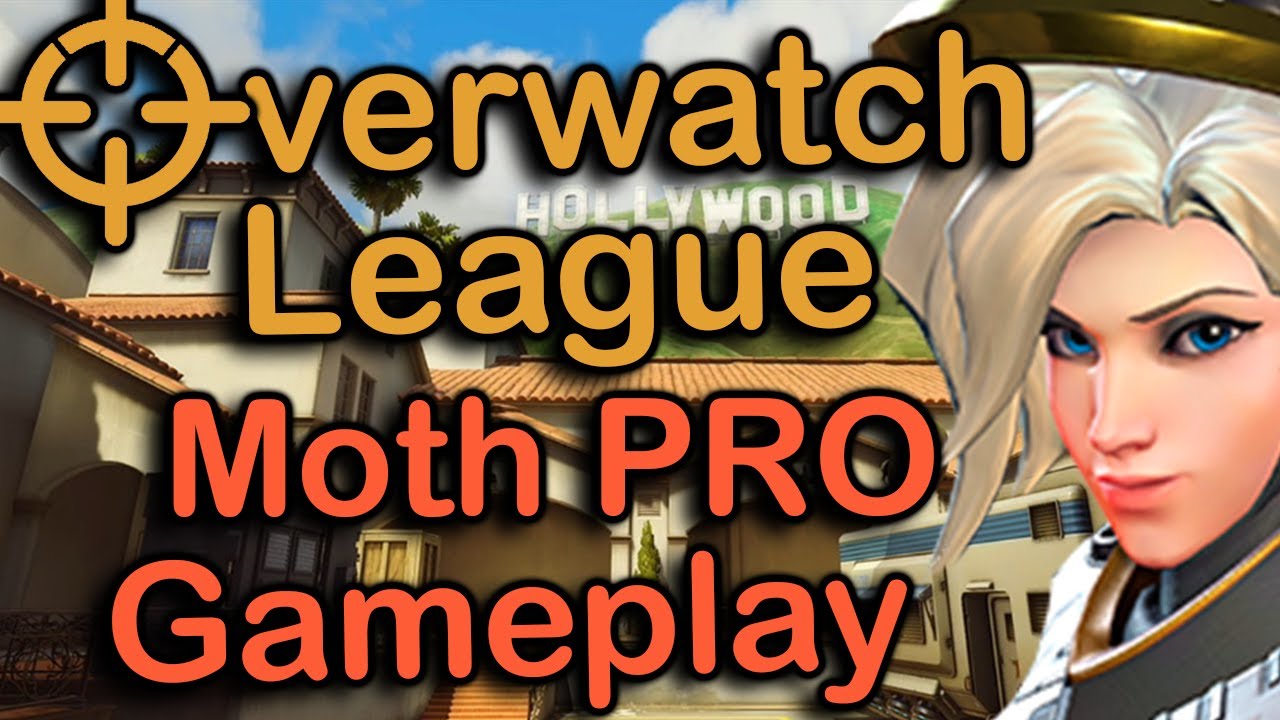 Moth as MERCY | Hollywood | Overwatch League Pro Gameplay | October 2020
