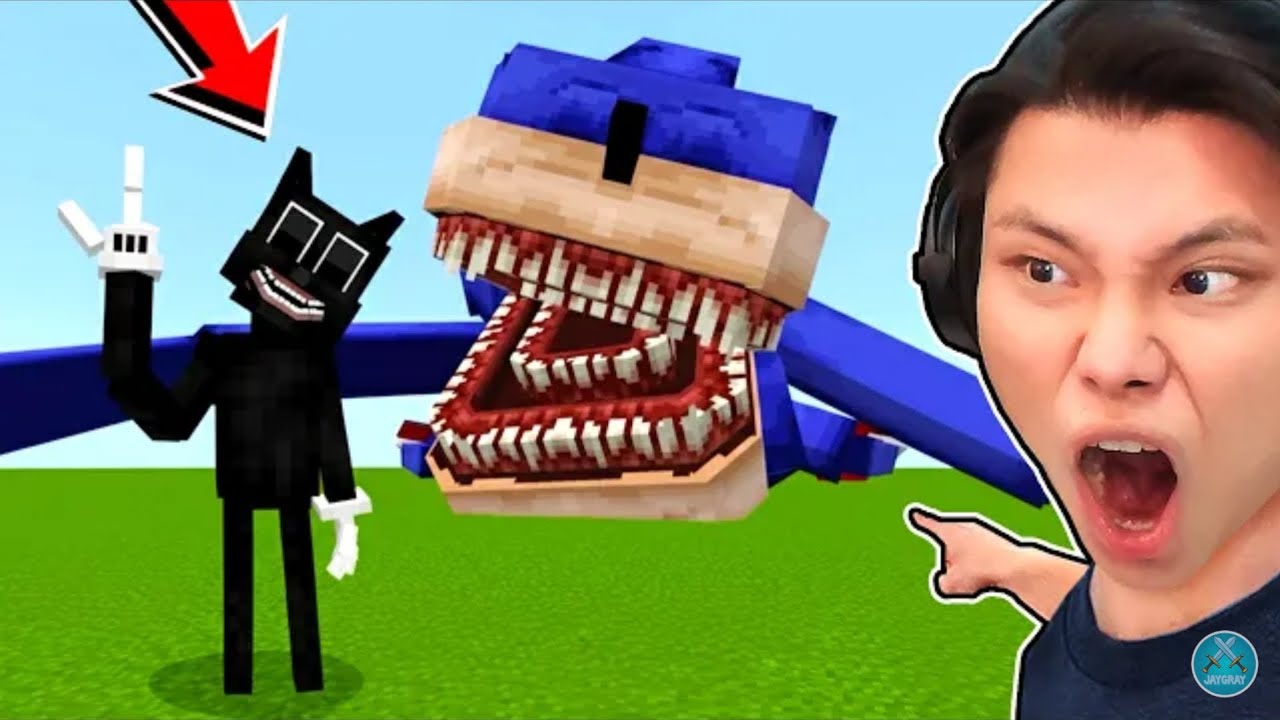 JayGray 24 Giờ Đại Chiến Mèo Cartoon Cat vs Shin Sonic👅🥩Minecraft Quái Vật SCP Khổng Lồ Ăn Thịt 