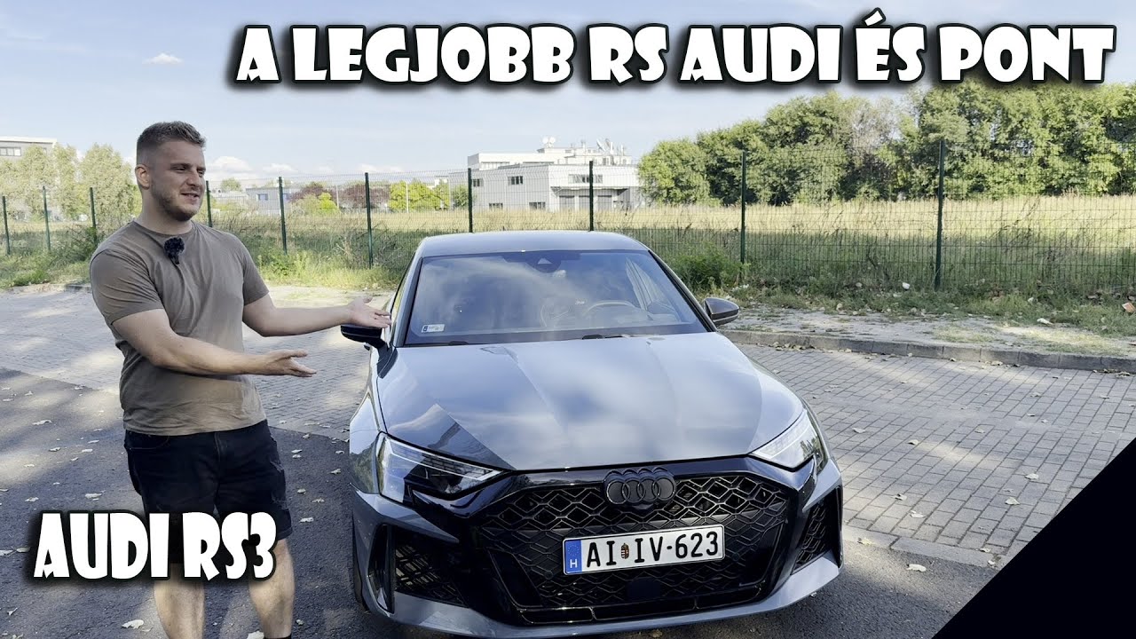 Audi RS3: 5 henger, 400 lóerő, quattro. Több magyarázat nem is kell