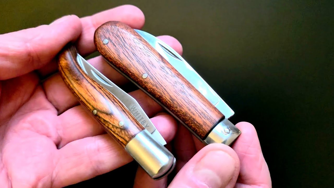 Whitby UK Lambsfoot & Slipjoint Knives 