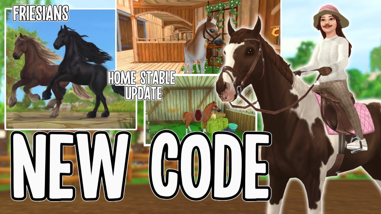 *NEW* CODE, FRIESIANS & HOME STABLE UPDATE & CUSTOMIZATION IN STAR STABLE
